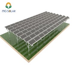 Agricultural Solar Farm Structure System